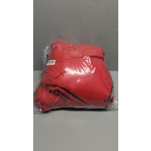 Set 2 Piece, Lightweight Bedding, Color Black-Red, 64"x88"