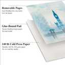 2 x Ogfu Watercolor Paper Pad 9"x12", 140lb/300gsm Cold Press Water Color Paper Pad, Acid-Free Watercolor Paper for Beginners, Students, Art Class, Paper for Watercolor Painting, Drawing & Art Supplies.