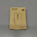 TECKNET Wireless Mouse (2.4G & BT5.0/3.0) Silent 4800 DPI Computer USB A & Bluetooth Mouse 6 Buttons, Wide Compatibility - Grey