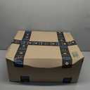 Outdoor Chair Cushions Set of 4 -Waterproof Outdoor Seat Cushions for Patio Furniture, Patio Chair Cushion with Handle and Ties, Square Out Door Chair Pads,19" x 19" x 3", Navy Blue