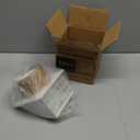 4 Inch Dryer Vent Cover Outside, HG Power Metal Exterior Vent Cover with Removable Screen & Cushioned Non-Return Flap, Air Wall Vent for House, Range Hood, AC, Opening Diameter: 3.81" White