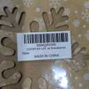 COTOPHER 12Pcs Christmas Cookie Boxes with Window, 8x6x2.5 inch Brown Bakery Boxes for Gift Giving, Brown Cake Boxes Holiday Pastries Boxes for Cakes Muffins Donuts Chocolate Strawberries