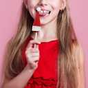 Amosfun 48pcs Mini DIY Christmas Hat Christmas Cap Lollipop Top Wraps Toppers Wine Bottle Cap for Lollipop Candy Cover Decorations Craft