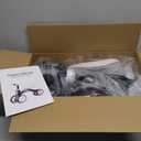 Colorful Lighting Baby Balance Bike Toys for 1 Year Old Boy Gifts, 10-36 Month Toddler Balance Bike, No Pedal 4 Silence Wheels&Soft Seat First Riding on Toys, One Year Old Boy Birthday Gifts. (Black)