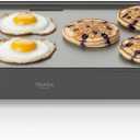 Martha Stewart 12"x 22" XL Electric Griddle, Ceramic Nonstick Flat Top