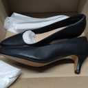 Clarks Womens Linvale JericaPump (10, Black Leather)