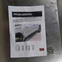 Rough Country RPT2 Running Boards for Toyota Tundra (20222026)  Fits Crew Cab 2WD/4WD, 6.75" Steel Side Steps, No-Drill Install, Matte Black Raptor-Style Rails