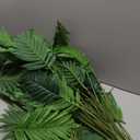 18 Leaf Large Areca Palm Artificial Plant4 Packs UV Resistant Faux Palm Tree Leaves Tropical Greenery for Home Office Party Decor Indoor Outdoor