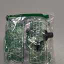 Ravinte 3 Pack Cabinet Knobs Black Kitchen Cabinet Knobs Round Dresser Drawer Pulls Closet Door Pulls 1-1/5 Inch