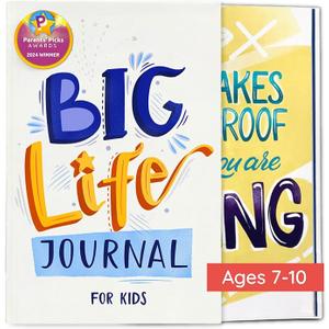 Big Life Journal  Second Edition: A Growth Mindset Guided Journal for Children – Interactive Journal and Goal Planner for Kids – Guided Journal for Kids with Prompts