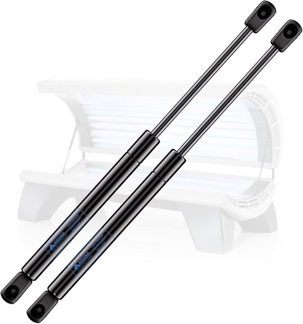 ARANA LGP6-200-60 Tanning Bed Replacement Gas Strut 71794-20 inch 60 Lbs Lift Support Shocks Springs for RV Basement Storage Door, Hot Tub Cover, Travel Trailer Bed, Camper Shell, 2PCS
