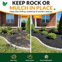 Teexpert Mulch and Rock Glue for Landscaping, 2 Gallon Concentrate Landscape Glue for Rubber Mulch, Wood Chips, Pea Gravel & Small Rocks, Strong Hold, Dries Clear, Covers up to 400 sq ft