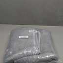 Sherpa Fleece Sofa Cover, Plush Sherpa Fleece Sofa Couch Covers, Funny Fuzzy Couch Covers, Sectional Non Slip Sofa Slipcover Furniture Protector for Pets, Light Grey(36"x 71"), Only 1 Pcs