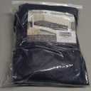 ANARACHON Leather Look Couch Cushion Covers Sofa Seat Slipcovers Sets Couches Furniture Protector for Sectional Armchair Loveseat Pets Kids Stretch Spandex Fabric ( Cushion Armchair, Navy), Set of 2, Small