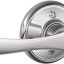 SCHLAGE Avila Lever Non-Turning Lock, Bright Chrome (F170 VLA 625)