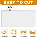Strong Magnetic Vent Covers 10 Piece - PVC Magnetic Material, Easy to Cut 5.5inch. x 12inch. Flexible Vent Covers for Residential HVAC, Ceiling Floor and RV