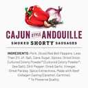 Duke's Pork Cajun Andouille Smoked Shorty Sausages, 7g Protein Per Serving, 5 oz. (EXP 01/25/26)