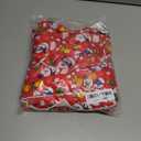 ANGELGGH Silk Christmas Pajamas for Family Matching Satin Holiday PJs Sets 2 Pcs Festival Party Button Down Sleepwear (Men, M, Silk Red Snowman)