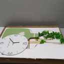 Silent Non-Ticking Battery Powered, Easy to Read Digital Wall Clock, Decorate Bedroom, Living Room and Office(1)