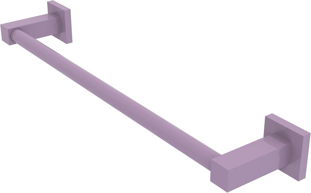 Allied Brass MT-41-18-LVN Montero Collection Contemporary 18 Inch Towel Bar, Lavender (19.7 Inch)
