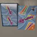 Triples - The Ultimate in Card Matching Fun for Kids, Teens and Adults. Easy to Learn and Perfect for Game Nights with Family and Friends. 2-10 Players.