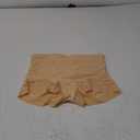 ASIMOON Tummy Control Boyshorts Underwear for Women Stretch High Waisted Shapewear Sexy Mesh No Show Panties for Ladies (Beige) XL