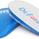 Dr.Foot Height Increase Insoles, Heel Cushion Inserts, Heel Lift Inserts for Leg Length Discrepancies