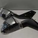Hood Mirrors Truck Assembly Replacement Volvo Rear View Mirrors Compatible with Volvo VNL 1997-2014 (Painting, Pair)