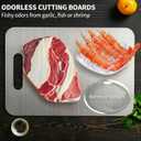 Titanium Cutting Board - 100% Pure Titanium Cutting Boards, Food-Grade, Non-Slip Surface, Dishwasher Safe, for Elegant Serving Tray for Kitchen, Charcuterie, Meat, Vegetables, Easy Clean, 18.1"x11.8"