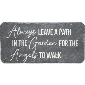 Pavilion Gift Company 25304 Path-16" x 7.75" Garden Stone, Gray, White