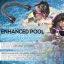 Bonbo 155710 Pump Hose Assembly Pump to Filter Hose Compatible with Pentair SD40 Sand Dollar/Sta-Rite Crystal-Flo II Pool/Spa Sand Filters for Above Ground Pools (30" Length)