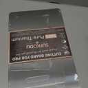 Titanium Cutting Board Set of 3, Titanium Cutting Boards for Kitchen, 100% Double-Sided Titanium Cutting Boards, Separate Raw and Cooked Food Areas, Non-Toxic, Dishwasher Safe (S+ M + L)