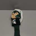 Team Golf NCAA Mascot Golf Club Headcover, Fits most Oversized Drivers, Extra Long Sock for Shaft Protection, Officially Licensed Product (Michigan State Spartans)