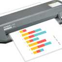 SINCHI 13" Thermal Laminator  310 Mil, 48s Warm-Up, 17s/Sheet, Heavy Duty, Never Jam, Supports 10 Mil Pouches with Cardstock & Dark Prints  Includes 10 Sheets, Ideal for Office & Professional Use
