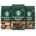 Starbucks Ground Coffee, Medium Roast Hot or Iced Coffee, Variety Pack, Three 12 oz Bags (EXP 09/20/26)