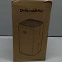 Dehumidifier,TABYIK 38OZ,Small,Quiet, Energy-Saving Dehumidifier with Auto Shut Off, for Bathrooms, Closets, and RVs (white)