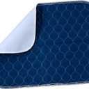 Alsunny Incontinence Bed Pads Washable 18x24 Inch(4Pack),Pee Pads for Kid,Hide Stains,Reusable Bed Pads Washable Waterproof Pads for Kid,Pet,Bed Wetting Pads,Washable Incontinence Pads for Wheelchair