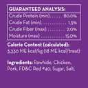 Dingo Twist Sticks 50 Count, Premium Rawhide Treats For Dogs Made with Real Chicken 50-Count (8.8 Ounce (Pack of 1))