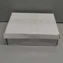 Women's Clear Platform Stiletto High-heeled Sexy Ankle Strap Dance Heels Sandals (7.5, White)