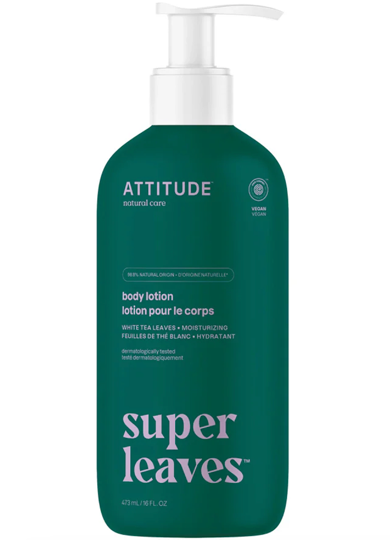 ATTITUDE Body Lotion, EWG Verified Moisturizer, Vegan Skin Care Products, Non-Greasy, Hydrating for Dry Skin, Cruelty Free, Moisturizing, Coconut & Wild Berries Scent, 16 Fl Oz