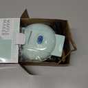 Elite Gourmet EWM015M Electric Nonstick 4.5-inch Mini Waffle Maker, Belgian Waffles, Compact Design, Hash Browns, Keto, Snacks, Sandwich, Eggs, Easy to Clean, Mint