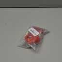 Faucet Fixing Nut ABS Plastic Hot and Cold Faucet Lock Nuts Anti-loosening Fixing Repair Tools for Kitchen and Bathroom (Red 2PCS)