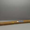 AZSKY 48 Inch Floating Wall Ledge Bookshelf Light Walnut Kids Book Trophy and Family Picture Photo Frames Display Shelves Wall Mounted a Set of 2