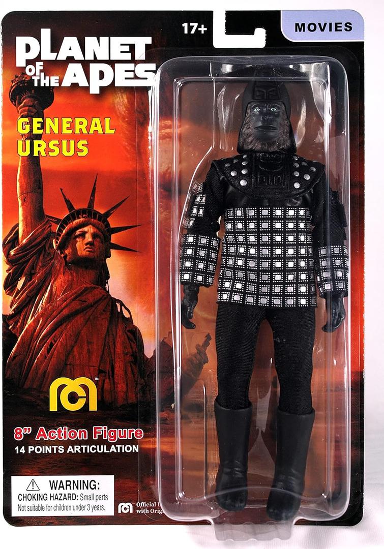 Marty Abrams Presents Mego Planet of The Apes: General Ursus 8" Action Figure