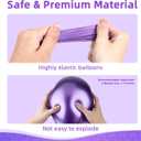 80pcs Purple Balloons, 12 inch Birthday Balloons, Party Balloons, Birthday Decorations, Helium Balloons for Bridal Shower Wedding Party Decorations