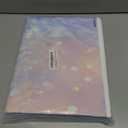 Bokeh Backdrop - 10x10ft Winter Wonderland Banner Snowflakes Sparkle Christmas Holiday Party Decoration Festive Photo Booth Blue White Violet Birthday Background(Not Real Glitter)