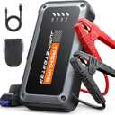 TREKURE Portable Car Battery Jump Starter 4000A 16800mAh Jump Box, Car Battery Jumper Starter Portable Jumper Cables for car(8.0L Gas/6.5L Diesel), Fast Charge, Lights, Compact