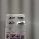 KISS imPRESS Strip Lash Kit Multipack Kit Pre-Glued Strip Lashes Kit, Classic Wispy, Black, 2 Pairs False Eyelashes