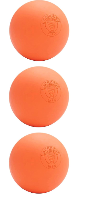 STX Official Lacrosse Balls (Orange)
