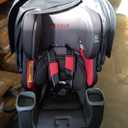 Baby Trend Cover Me 4-in-1 Convertible Infant/Toddler Car Seat, Scooter
Adjustable/Removable Canopy for Sun Protection & 2 Cup Holders, Black/Red, for Family Trips, Daily Transport & Everyday Use, MFD: 04/16/2026